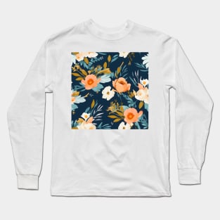 Wedding Flowers Pattern 2 Long Sleeve T-Shirt